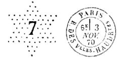 L'étoile chiffrée de Paris 1863-1876